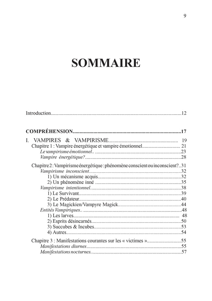 Vampirisme énergétique - Identification et protection