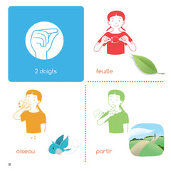 Mon imagier de la langue des signes française