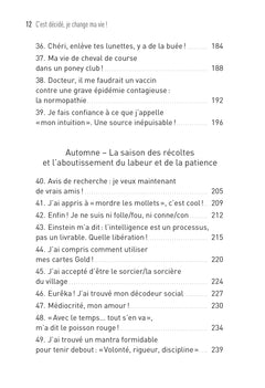 C'est décidé, je change ma vie !