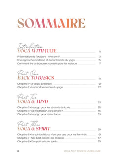 Yoga - Tout piger en un seul livre