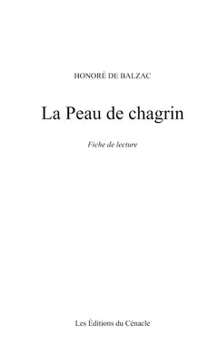 La Peau de chagrin