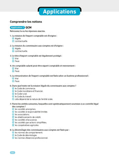Comptabilité approfondie- DCG - Epreuve 10 - Manuel et applications