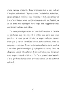 Chemin de résilience