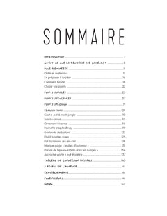 Broderie sur canevas - Un broderie de points contemporains