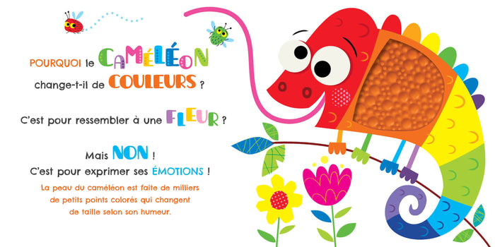 Livre à toucher silicone - Drôles d'animaux