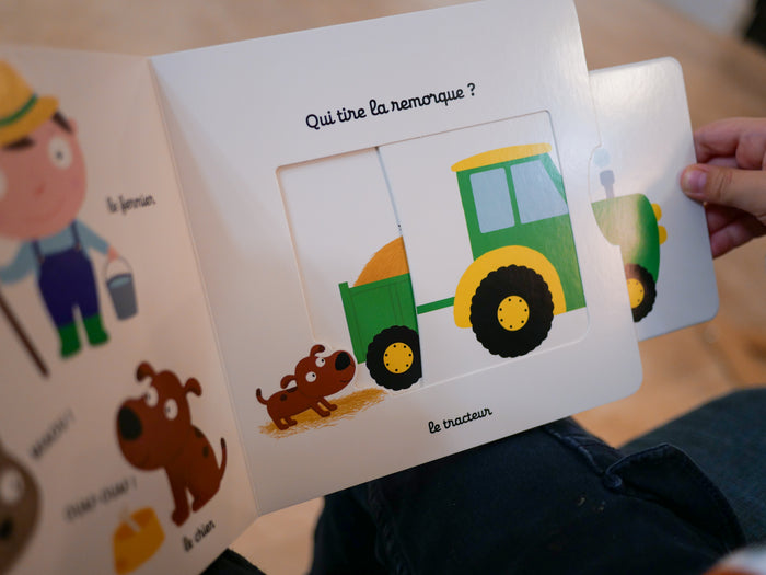 Mon imagier animé Kididoc - la ferme