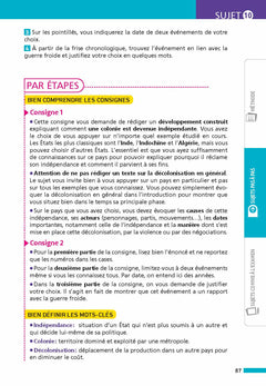 Annales Brevet Histoire Géographie Enseignement Moral et Civique 2025 - Corrigé