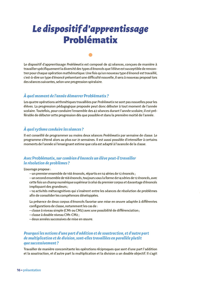 Problématix CM1 - CM2