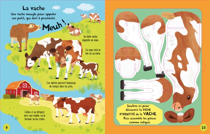 Je construis mes animaux de la ferme en 3D