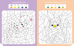 L'ECOLE DES PANDAS - MES COLORIAGES MAGIQUES - LES LETTRES