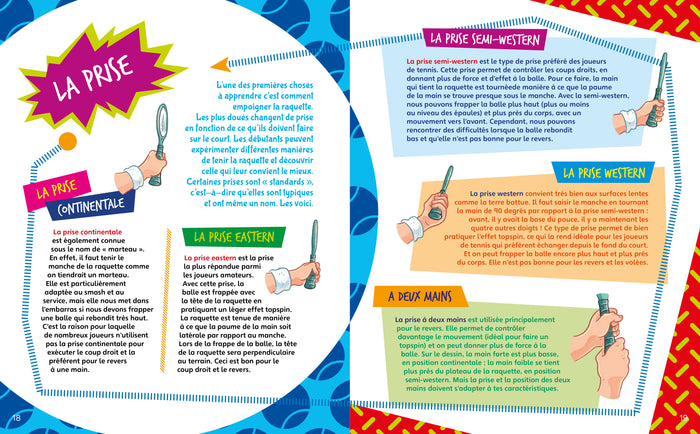 Le Tennis raconté aux enfants