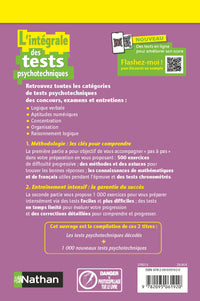 L'intégrale des Tests Psychotechniques - Méthodes et entraînements