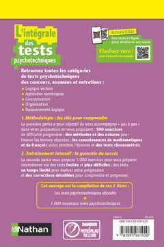L'intégrale des Tests Psychotechniques - Méthodes et entraînements