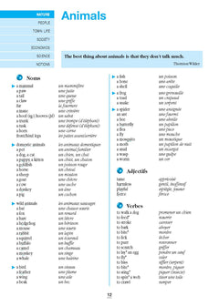 Le vocabulaire anglais