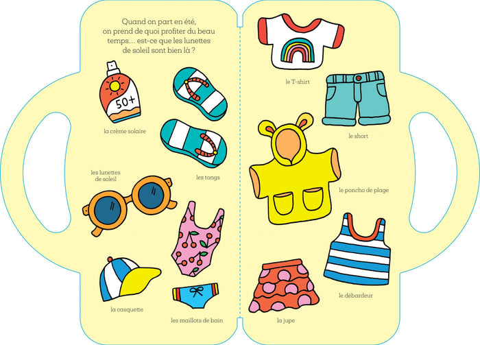 Ma valise de vacances