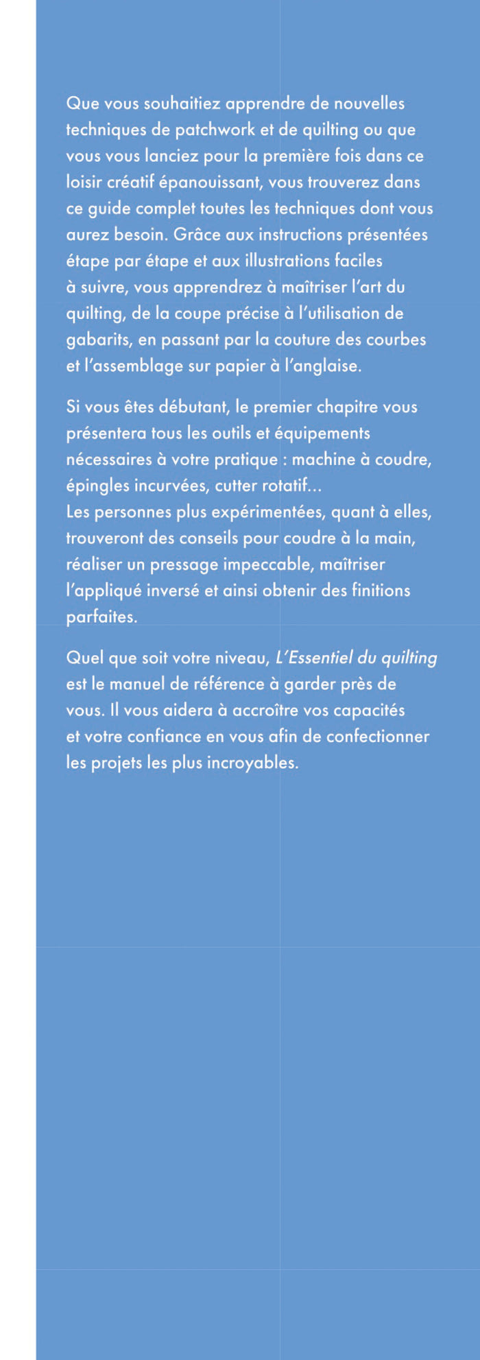 L'essentiel du quilting