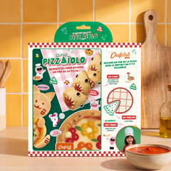 Coffret Kids : Le P'tit Pizzaïolo - Le livre, tablier et la toque - Chefclub Kids