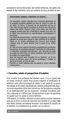 Travailler avec des animaux