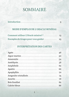 L'Oracle minéral