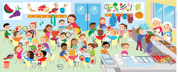 A l'école - Cherche et trouve