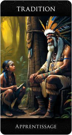 Voyage chamanique - Cartes Oracle