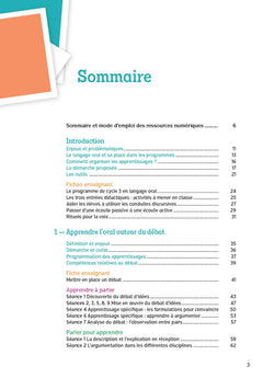 L'oral au cycle 3
