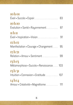 L'oracle angélique des heures miroirs