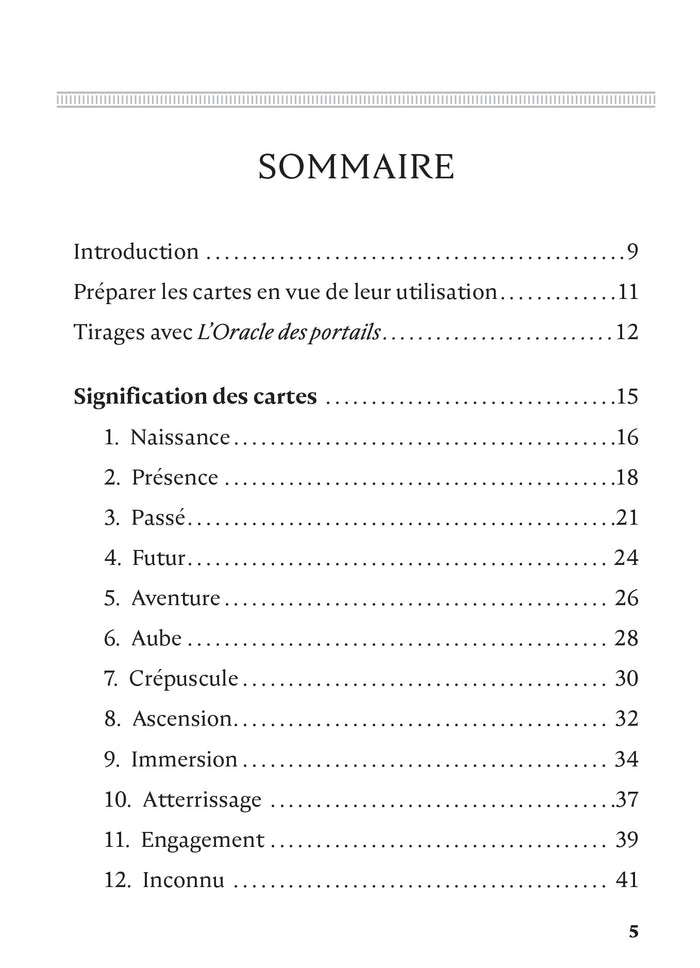 L'oracle des portails