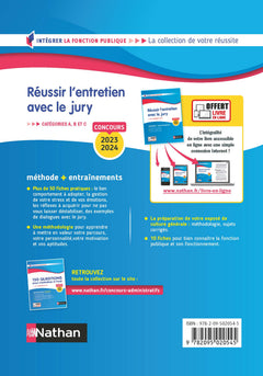 Réussir l'entretien avec le jury - Concours 2023-2024 N32 Catégories A,B et C