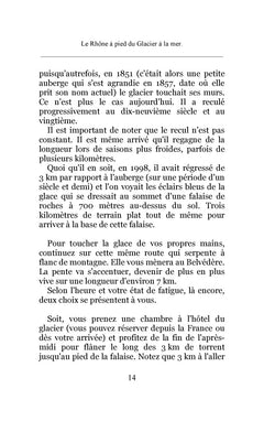 Le Rhône à pied du glacier à la mer