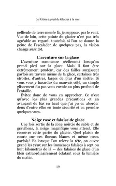 Le Rhône à pied du glacier à la mer