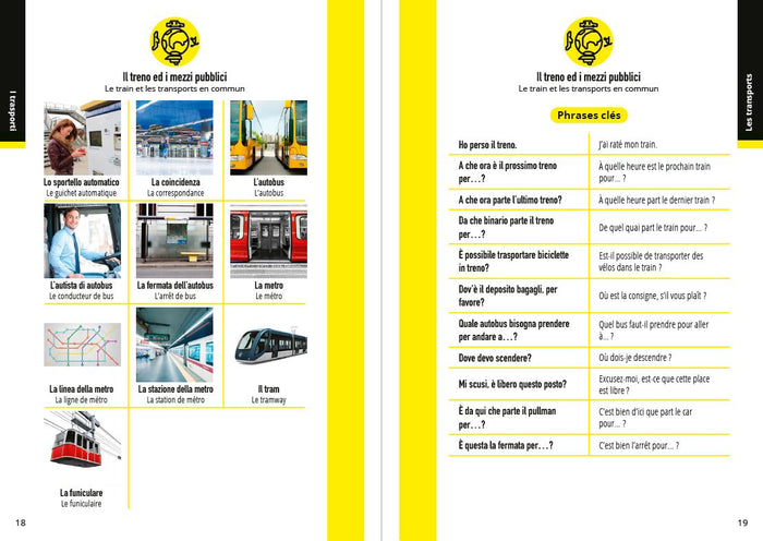 Guide de conversation visuel - L'italien pour les Nuls