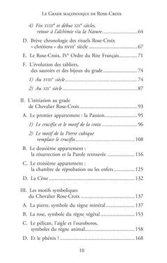Le grade maçonnique de Rose-Croix - Le secret des images