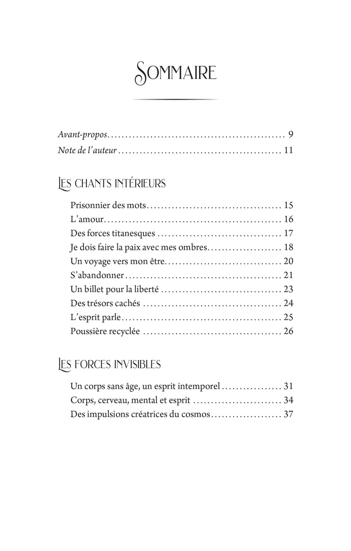 Faire la paix avec ses ombres - Recueil des poèmes