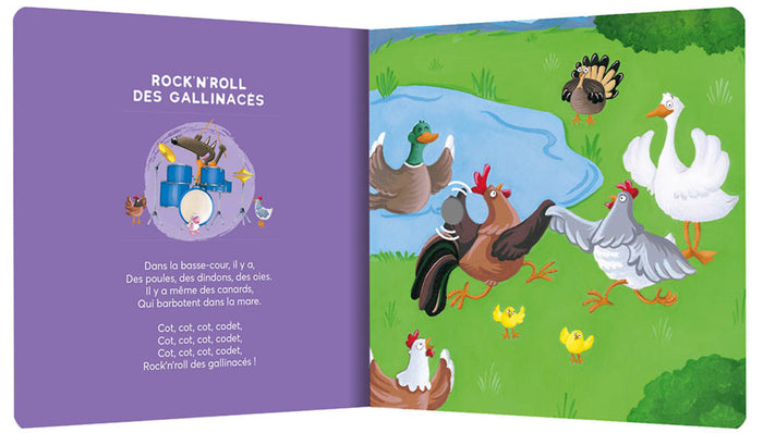 Mes comptines rock avec p'tit loup