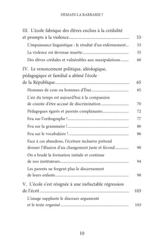 Demain la barbarie ? - Parents et instits même combat