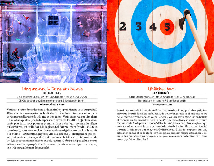 Paris 100 expériences insolites