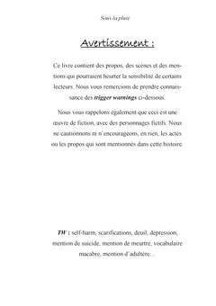 Sous la pluie