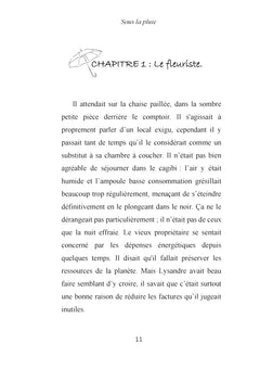 Sous la pluie