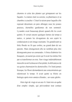 Sous la pluie