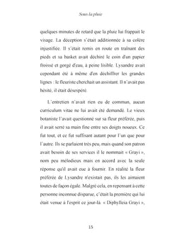 Sous la pluie