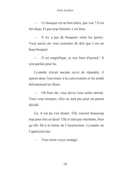Sous la pluie