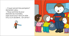 Tchoupi visite la caserne des pompiers