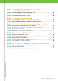 Processus 4 - BTS CG 1ère et 2ème années - Gestion des Relations Sociales