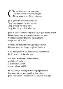 Mes pensées te font l'amour - 100 billets érotiques et romantiques, à afficher, murmurer, partager