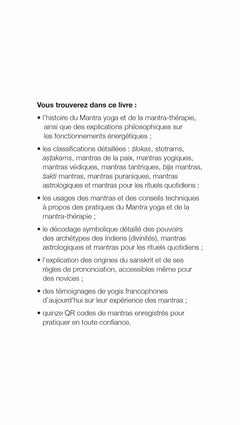 Le grand manuel des mantras - Mantra yoga et mantra-thérapie histoire, pratiques, bénéfices