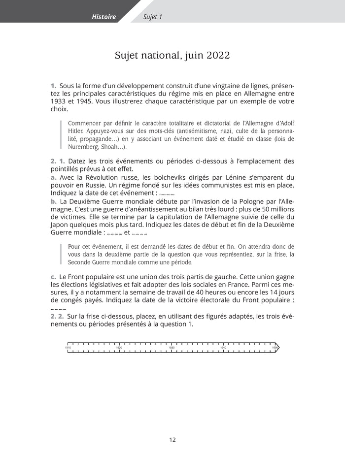 Réussite brevet 2023 histoire-géographie-EMC 3e