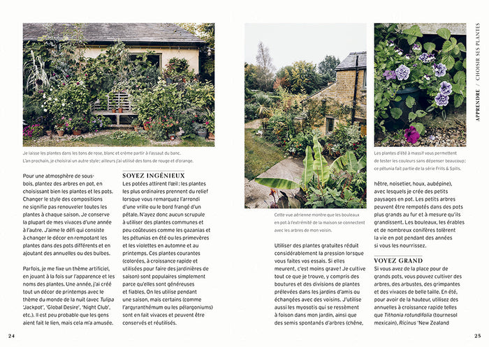 Cultiver en pots toute l'année