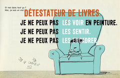 Moi, Albert, détestateur de livres