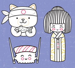 Mon gros cahier kawaii à colorier